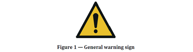 Figure 1. General warning sign