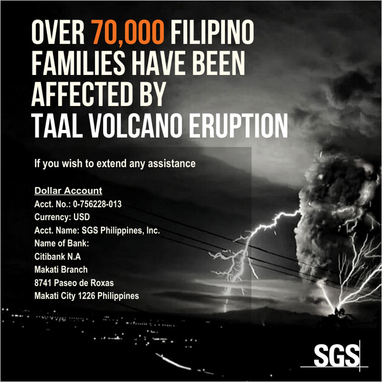 Taal Volcano Eruption