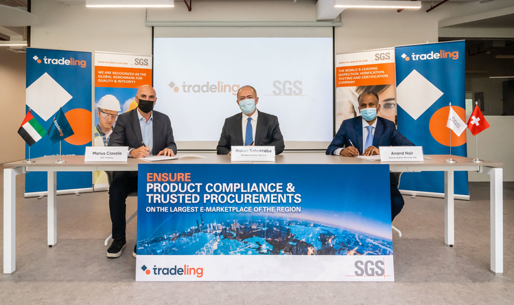 SGS Tradeling Photo Op Contract Signing
